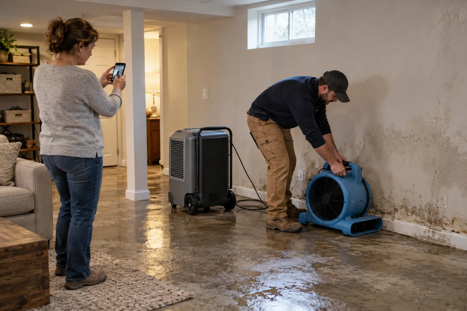 Water Extraction & Structural Drying in Lexington, KY